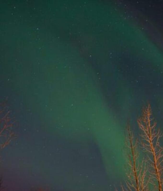 Es posible ver la aurora boreal este fin de semana en Lanaudière