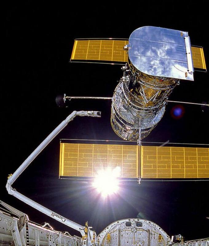 Cielos de Jersey: Telescopio espacial fijo Hubble de la NASA