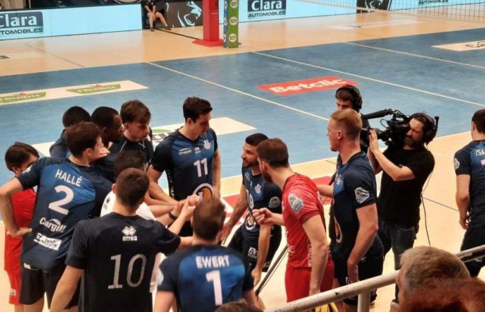 EN IMÁGENES, EN FOTOS. Voleibol: la SNVBA gana 3-1 al Tours, Saint-Nazaire a un partido del primer título de su historia