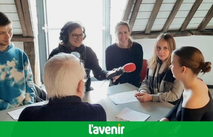 Namur: estudiantes de Sainte-Ursule producen un programa de radio sobre la enfermedad de Alhzeimer