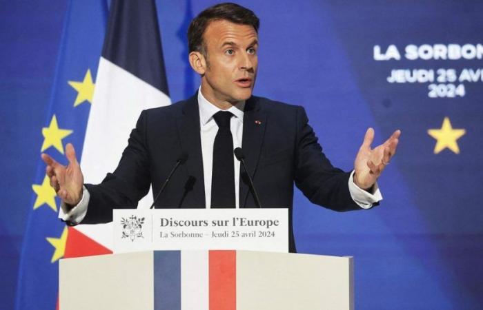 “Nuestra Europa es mortal”, advierte Emmanuel Macron