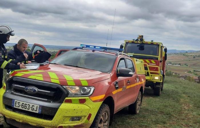 Fotos: Cómo se entrenan los bomberos de Côte-d’Or para combatir los incendios forestales