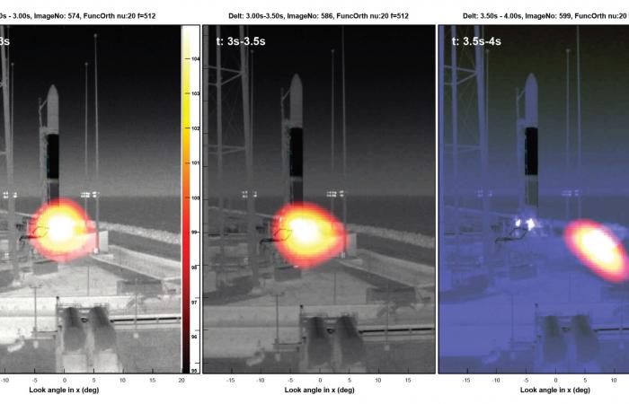 La NASA identifica fuentes de ruido de lanzamiento con sistemas de micrófonos