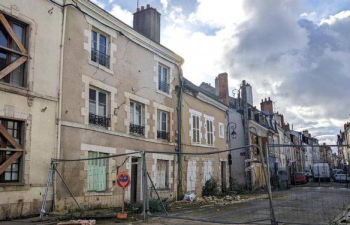 Amenazas de derrumbe en la rue de Bourgogne en Orleans: se eliminaron los puntos de bloqueo, se podrá comenzar la demolición