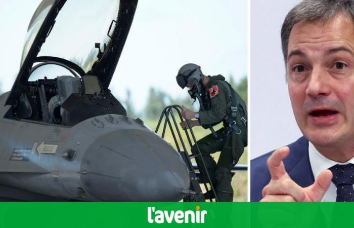 Guerra en Ucrania: el Gobierno decide acelerar la entrega de los F-16 belgas