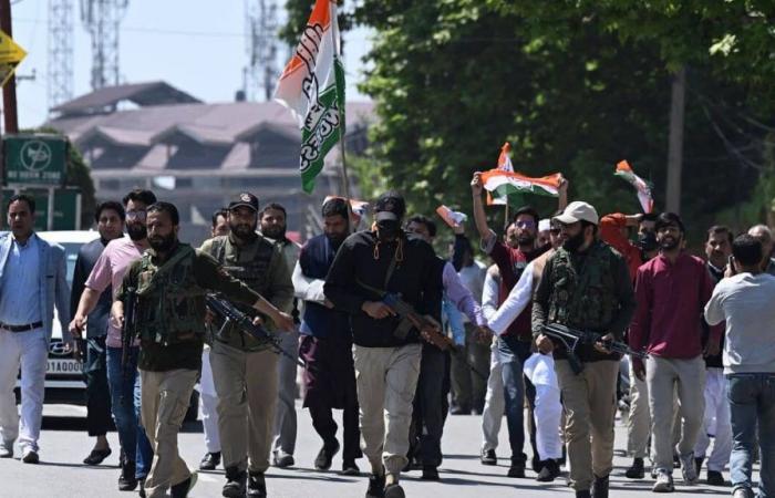 Dos presuntos rebeldes muertos en un tiroteo en la Cachemira india