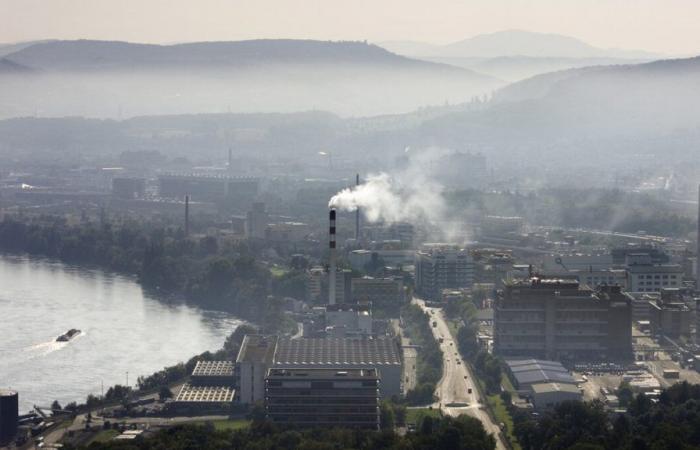 Kanton Basel-Landschaft warnt vor Giftwolke en Schweizerhalle BL