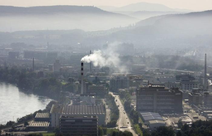Alerta de nubes tóxicas cerca de Basilea, baja tasa de contaminación