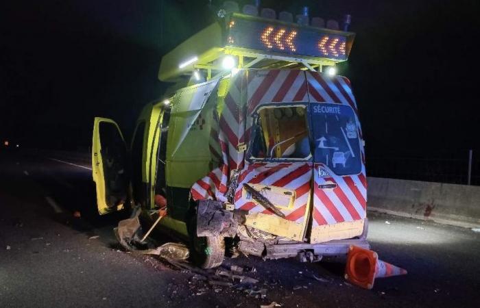 Un nuevo accidente con una furgoneta Vinci deja dos heridos en la autopista, la empresa presenta denuncia