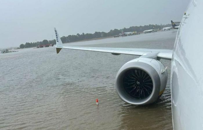 RTL Infos – Inundaciones espectaculares: el aeropuerto de Mallorca cerró el martes por la noche y un vuelo de Luxair se vio afectado