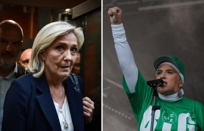 Marine Le Pen ofrece “un café” a Diam’s: el rapero responde sin concesiones