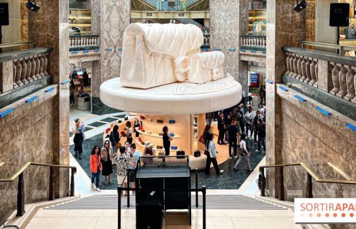 Buen negocio: una elegante tienda pop-up y sus pasteles bento en las Galeries Lafayette Champs-Élysées