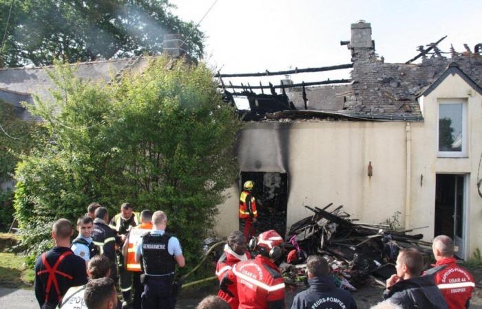 Loira Atlántico: violento incendio en una casa, un hombre de 40 años encontrado muerto entre los escombros