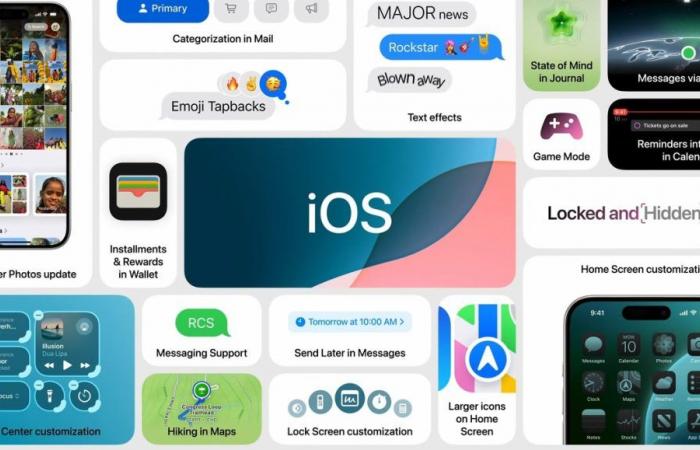 iOS 18: estas funciones que no estarán disponibles en el lanzamiento del iPhone 16