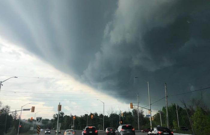 Avisos de tormentas severas para áreas del este de Ontario y Outaouais