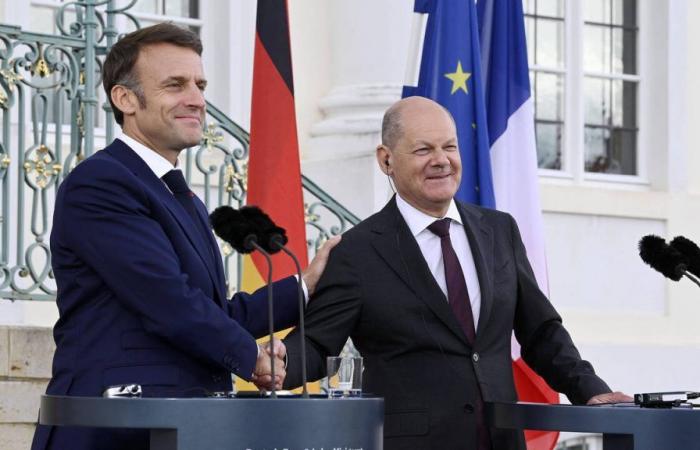 Aunque debilitados, Macron y Scholz prometen apoyar firmemente a Ucrania en Bürgenstock