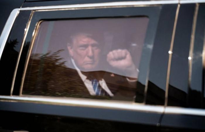 Funcionarios electos, grandes jefes: Trump en Washington para una operación de seducción