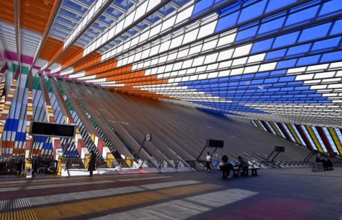 La colorida obra de la estación Liège-Guillemins desaparecerá
