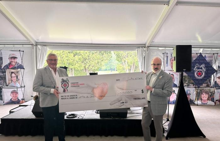 La Fundación Teamsters Canada dona 250.000 dólares al Centro Oncológico Segal