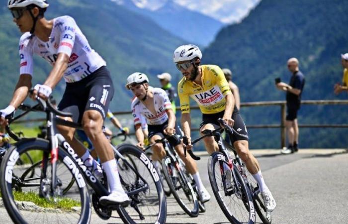 Tour de Suiza: el espectáculo del Ticino con el maillot amarillo de Adam Yates