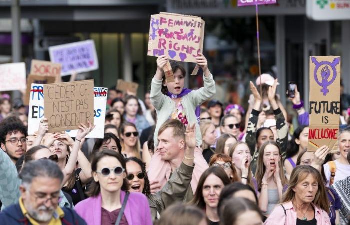 Friburgo: las causas feministas reunieron a 4.000 personas