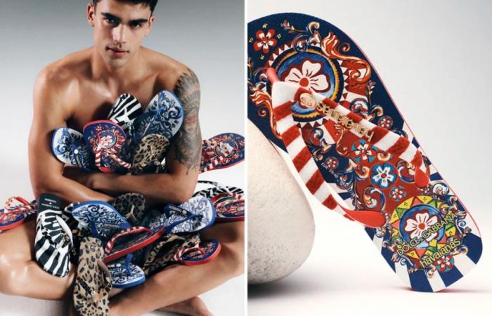Havaianas se asocia con Dolce & Gabbana para una colaboración muy costosa