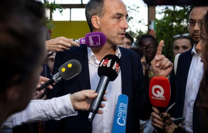 Raphaël Glucksmann apoya “la unión de la izquierda”, la única forma, según él, de bloquear a la RN