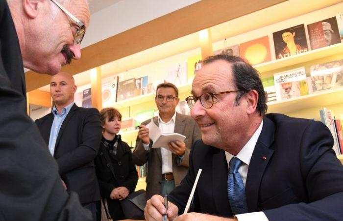 François Hollande espera en los Pirineos Orientales la presentación de su último libro