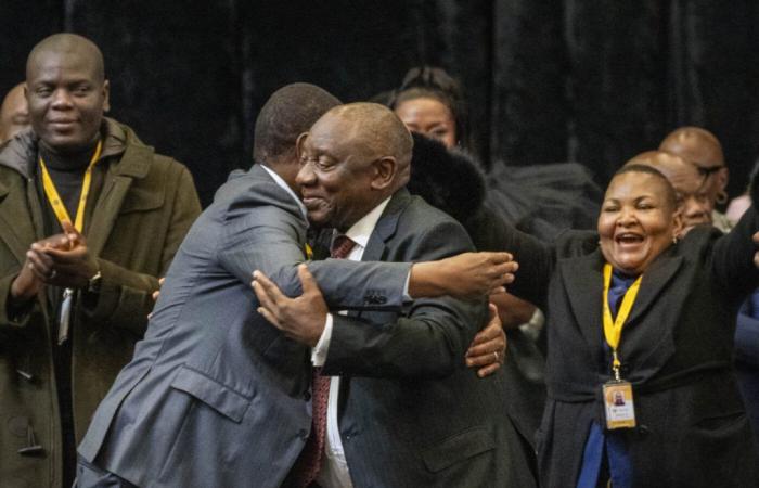Cyril Ramaphosa reelegido presidente de Sudáfrica