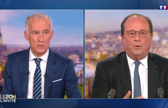 Gilles Bouleau mete el pie en el plato, François Hollande se ahoga…