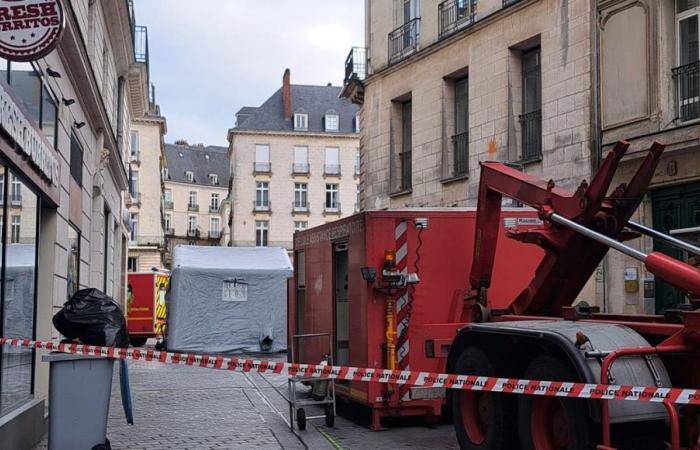 Un nuevo incendio en Nantes, en el edificio de la joyería robado la víspera