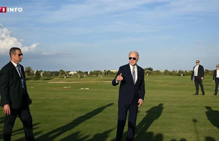 ¿Qué sabemos sobre este vídeo que parece mostrar a Joe Biden “luciendo demacrado” durante el G7 en Italia?
