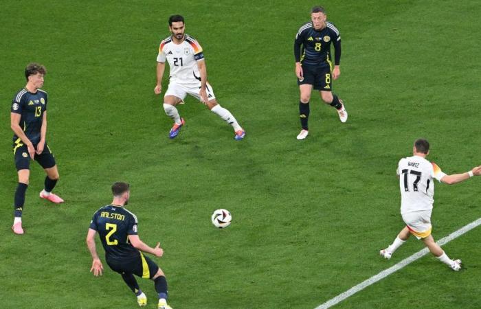 El gol de Wirtz que inaugura perfectamente la Eurocopa 2024 en apenas diez minutos