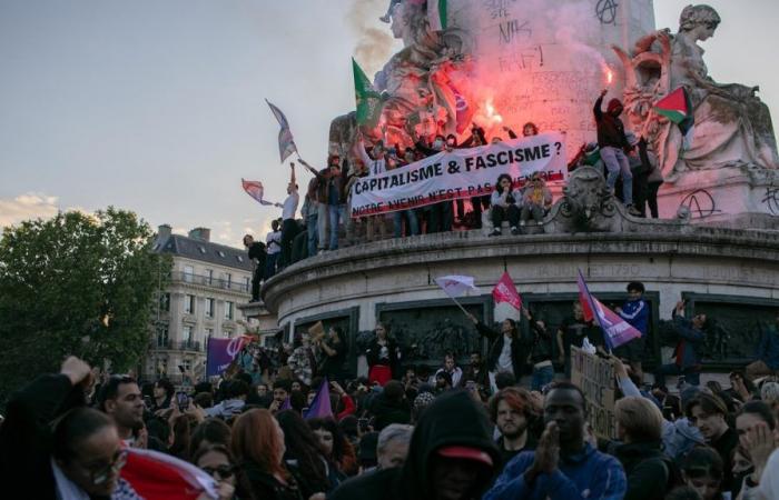 Elecciones en Francia: manifestaciones contra la extrema derecha y tensiones en la izquierda