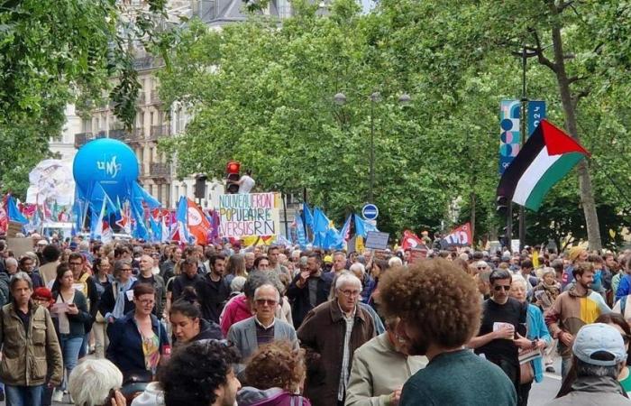 En París, una manifestación “contra la extrema derecha” mucho menos unificadora que en 2002