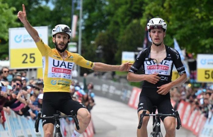 Ciclismo. Tour de Suiza – Adam Yates 7ª etapa, Almeida 2ª… los Emiratos Árabes Unidos son demasiado fuertes