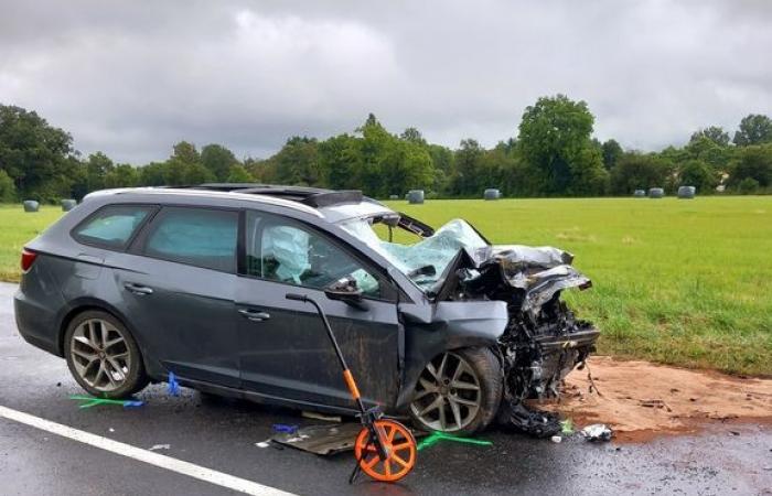 Un conductor de Alto Vienne resulta gravemente herido en una colisión frontal con un vehículo pesado en Charente