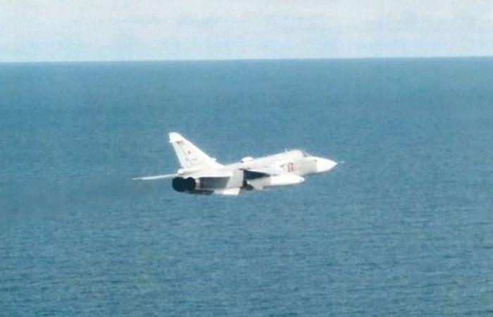 Haciendo caso omiso de las advertencias por radio, el avión ruso Su-24 Fencer violó el espacio aéreo sueco