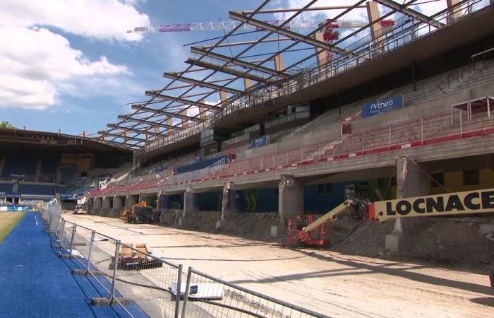 VIDEO. Entre bastidores de la obra de construcción del estadio de Meinau, valorada en 160 millones de euros