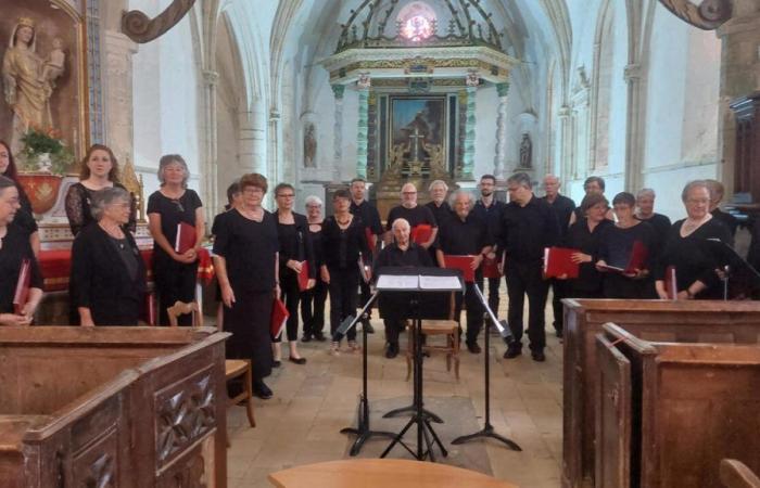 Este coro, que existe desde hace 40 años, ofrece dos conciertos en Cotentin