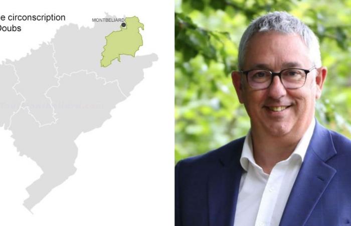 Elecciones legislativas 2024: Philippe Gautier candidato a la cuarta circunscripción del Doubs