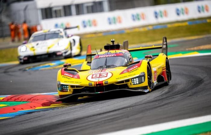 H+4: Ferrari y AF Corse se enfrentan en las 24 Horas de Le Mans