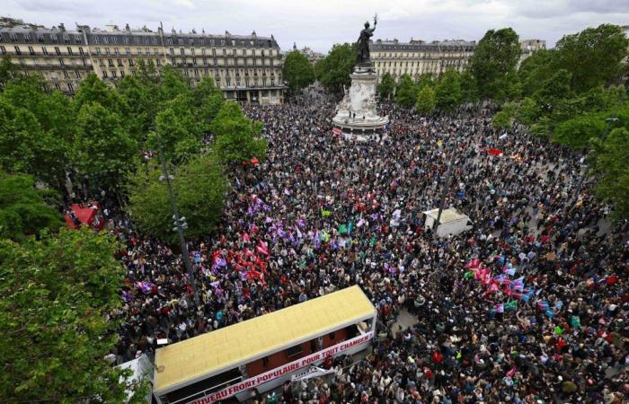 La Francia anti-extrema derecha sale a las calles