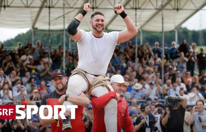 Nordwestschweizer Schwingfest – Ersatzmann Bieri feiert en Lausen grössten Erfolg cerquero Karriere – Deporte