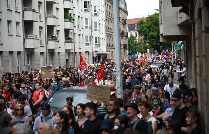 En Estrasburgo, el Nuevo Frente Popular impulsado por una fuerte movilización
