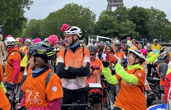 Juntos en bicicleta – La historia del viaje itinerante de Morbihan a París
