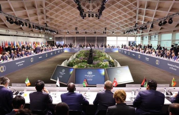 La declaración final de la cumbre de Bürgenstock apoyada por 85 países e instituciones, pero sin los BRICS – rts.ch