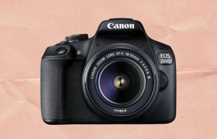 Cdiscount rebaja el precio de esta cámara réflex Canon en más de 350 euros