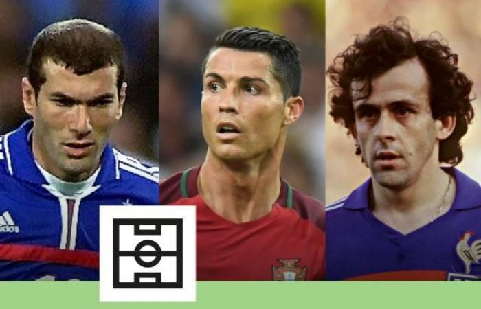 Zidane, Cristiano, Platini… Tu once mítico en la Eurocopa