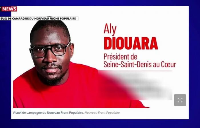 La polémica Aly Diouara (LFI) investida en lugar de Raquel Garrido en Seine-Saint-Denis